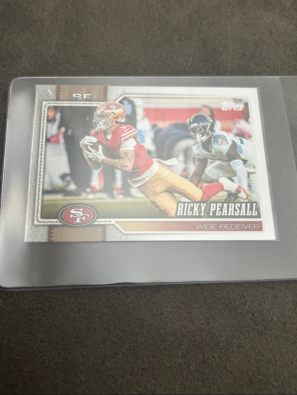 Topps Ricky Pearsall San Francisco 49ers Card